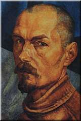 К.С. Петров-Водкин. Автопортрет К.С. Петров-Водкин. Автопортрет