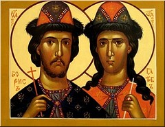 Святые братья Борис и Глеб