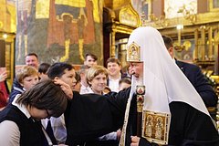 Святейший Патриарх Кирилл, Успенский собор Московского Кремля. 06.09.2022